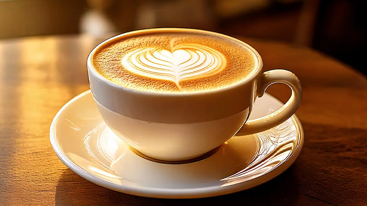 Vanilya Aromalı Latte