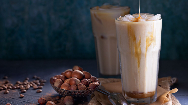 Ice Hazelnut Flat White