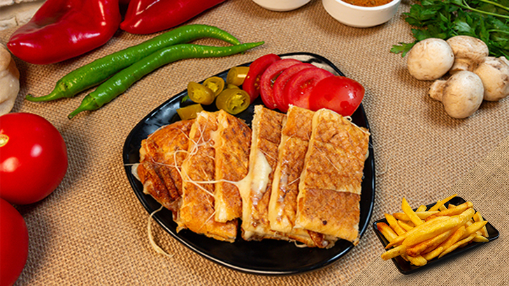 Kaşarlı Tost Tabağı